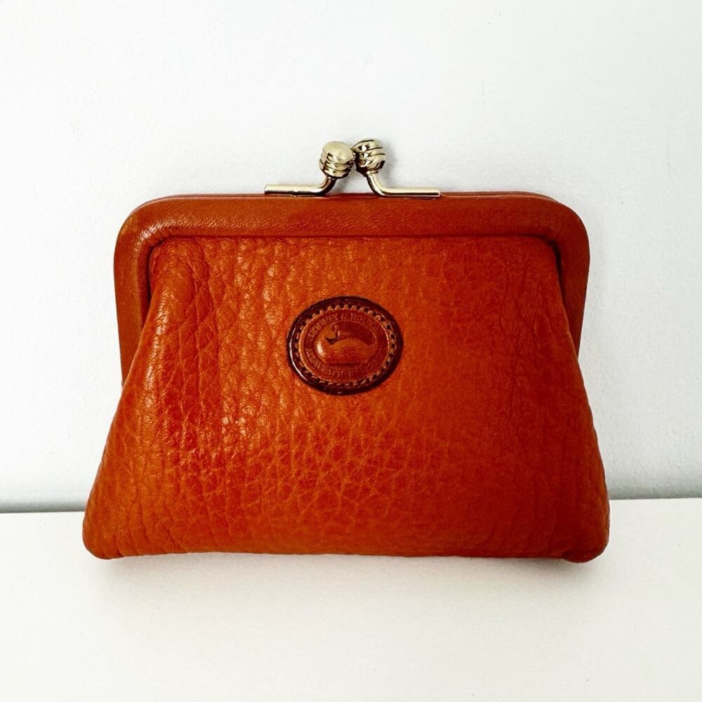 Vintage Dooney and Bourke Kisslock Coin Purse